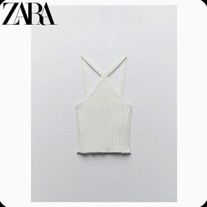 Zara halter tank top cropped M size